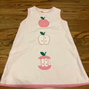 TBBC size 6 pink apple dress, VGUC